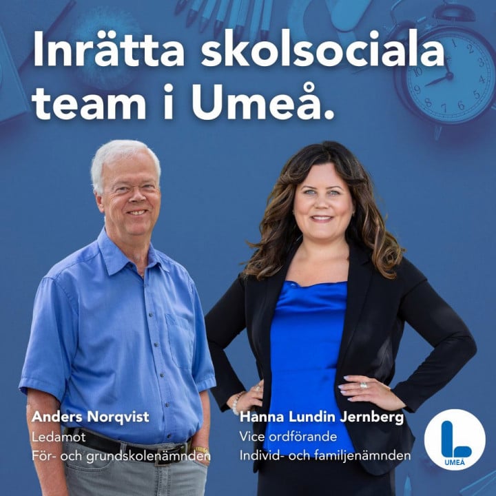 Inrätta skolsociala team i Umeå